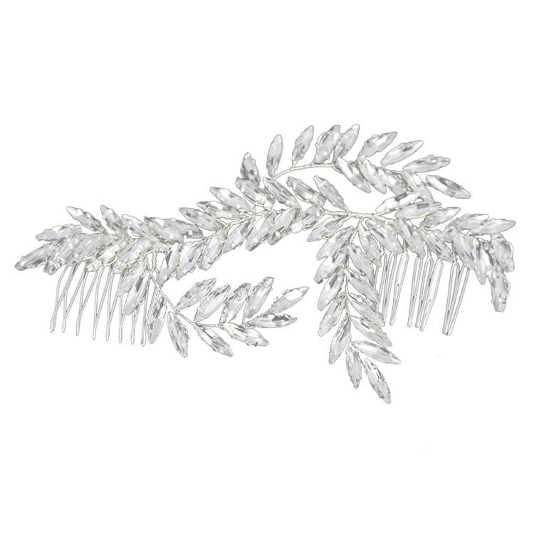 XIN-xy1287-Fashionable-Handmade-Crystal-Willow-Leaf-Bride-Hair-Comb-Hair-Band-1