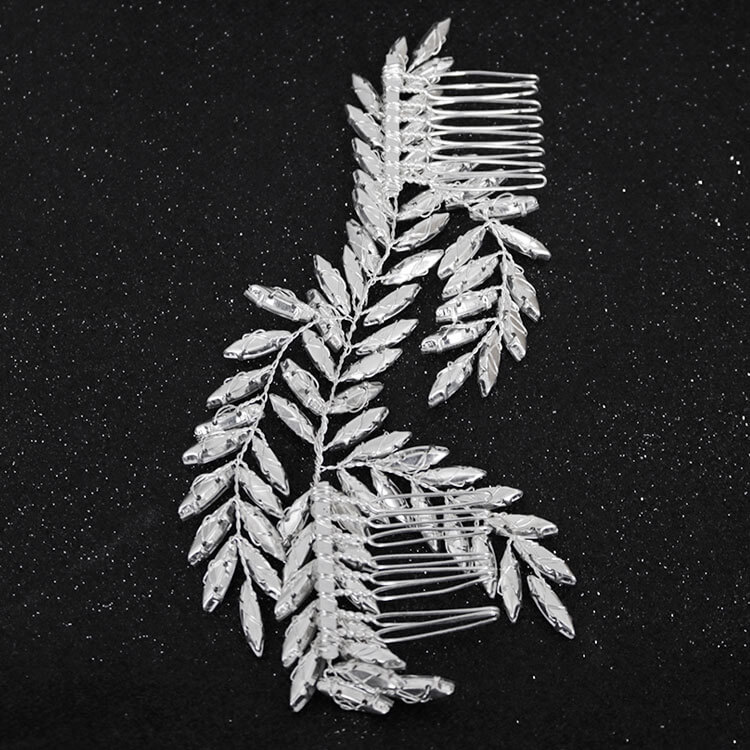 XIN-xy1287-Fashionable-Handmade-Crystal-Willow-Leaf-Bride-Hair-Comb-Hair-Band-2